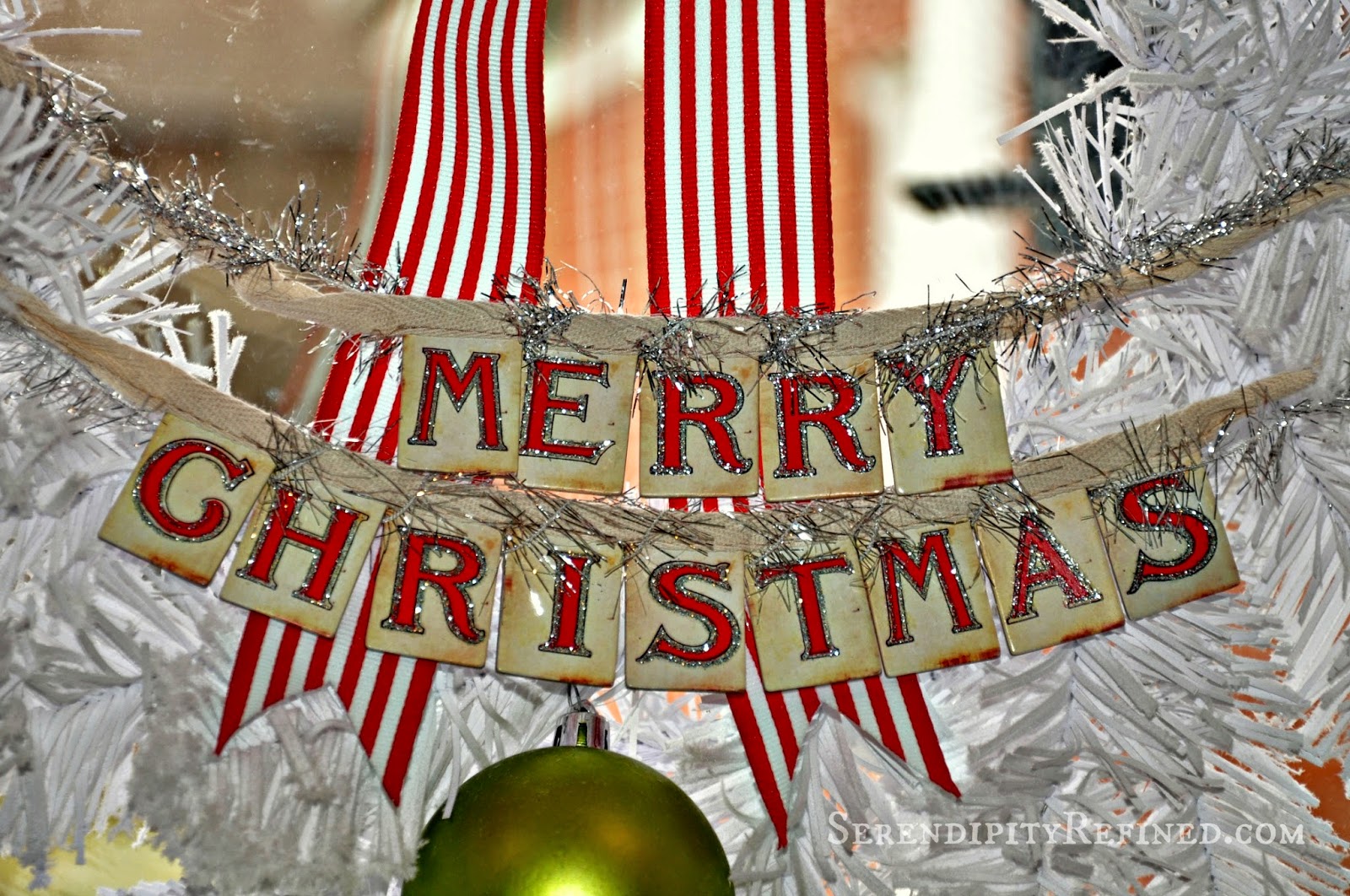 Serendipity Refined Blog: Candy Cane Stripe Christmas Kitchen Serendipity Refined Blog: Candy Cane Stripe Christmas Kitchen