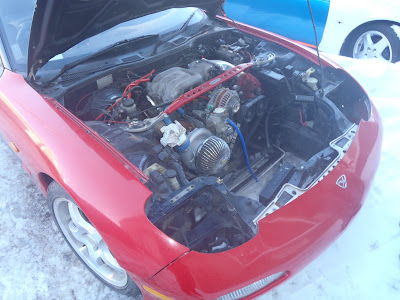 Mazda Rx8 single large turbo