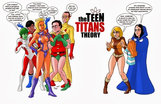The Big Bang Theory Mashup Teen Titans