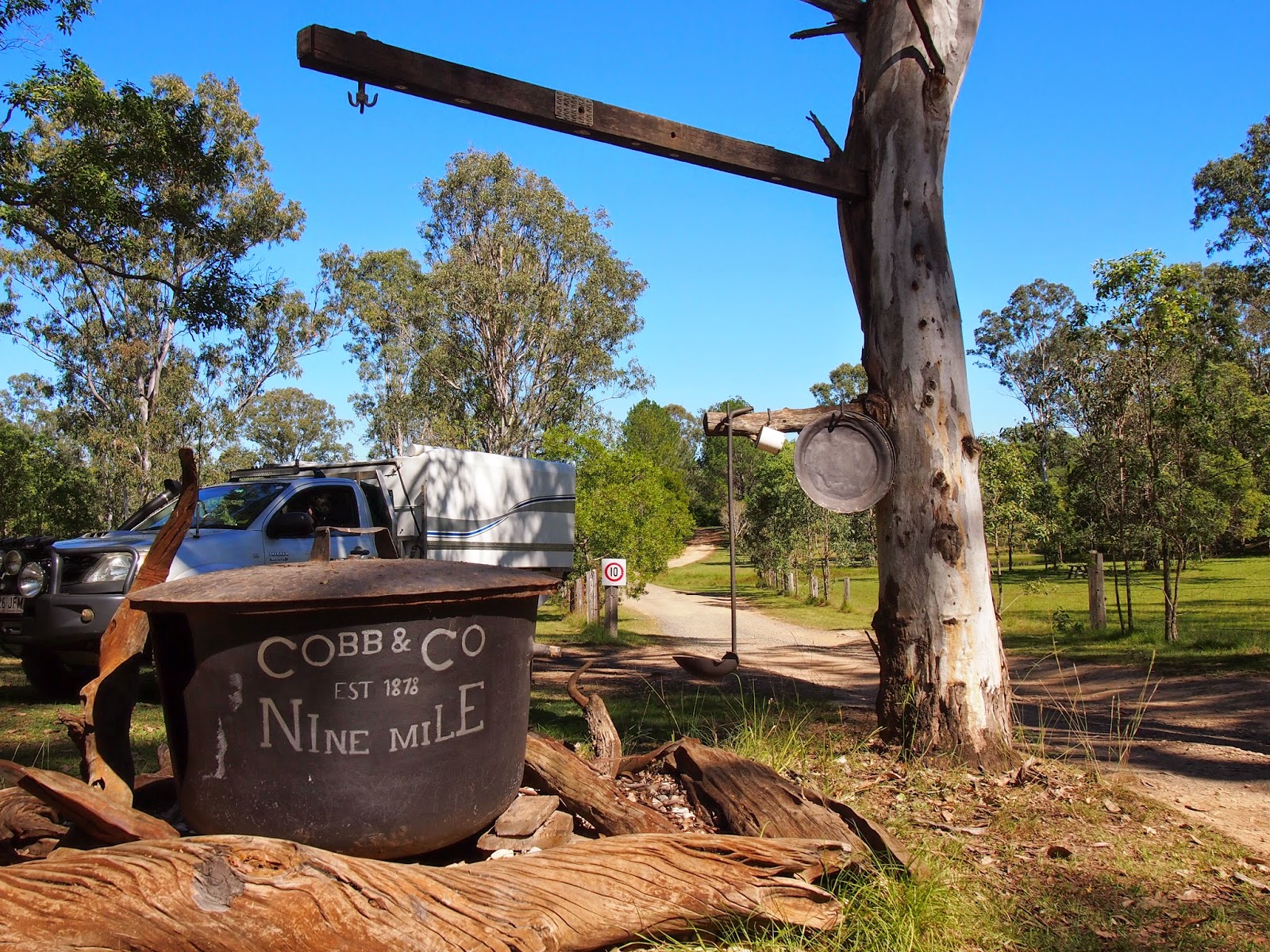 Stork's 4wd & Camping Adventures Cobb & Co Nine Mile Campground May 2014