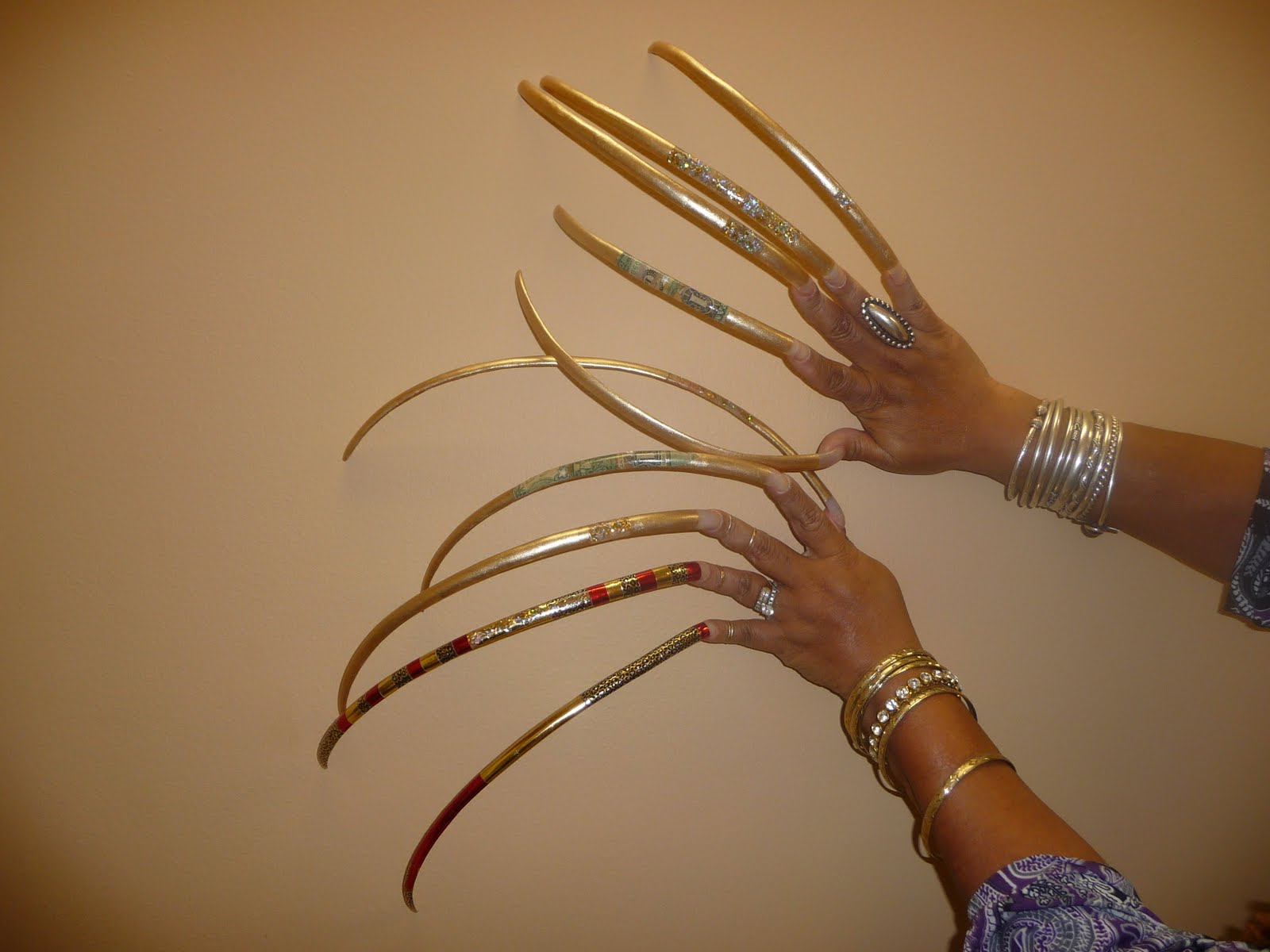 Inspired Ambitions Awesome Nail Art Long Nails