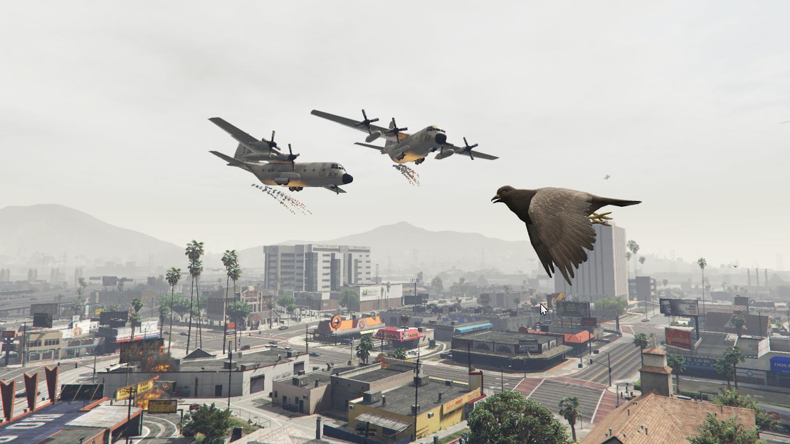 GTA X Scripting - JulioNIB mods: GTA V PC - Angry Planes remake