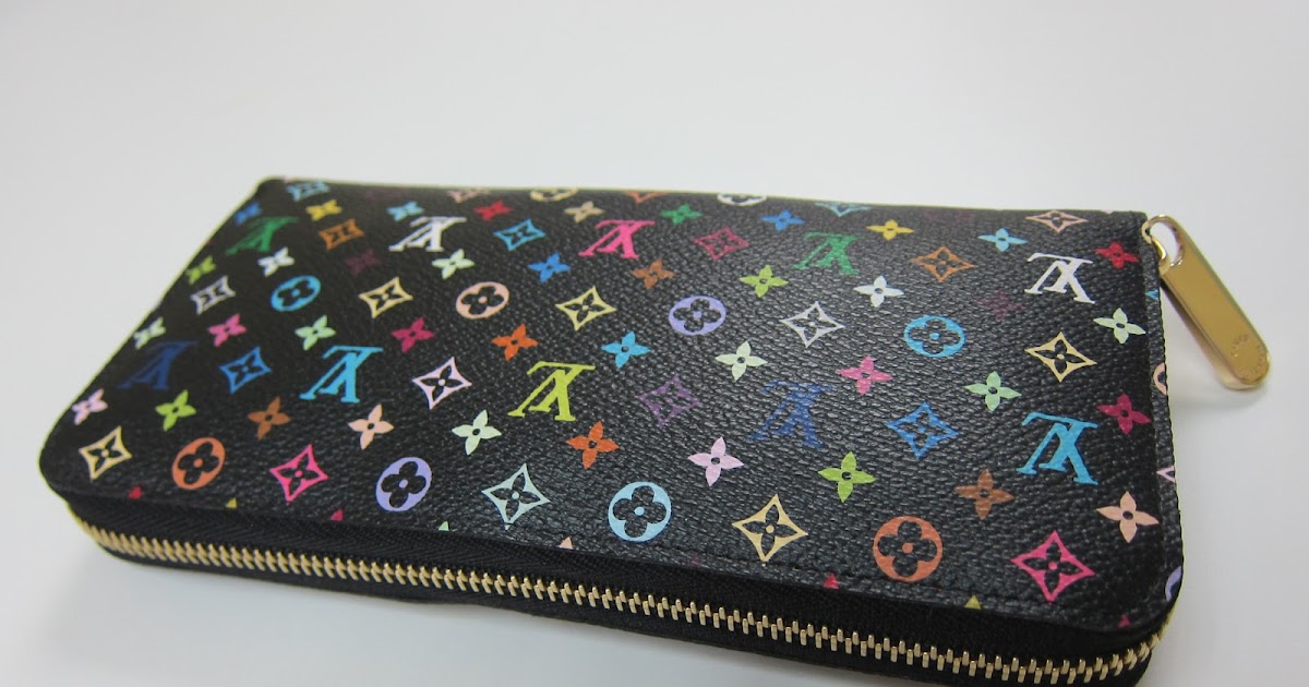 Louis Vuitton Zippy Multicolore Canvas Wallet Anecdotes Of Anajoe