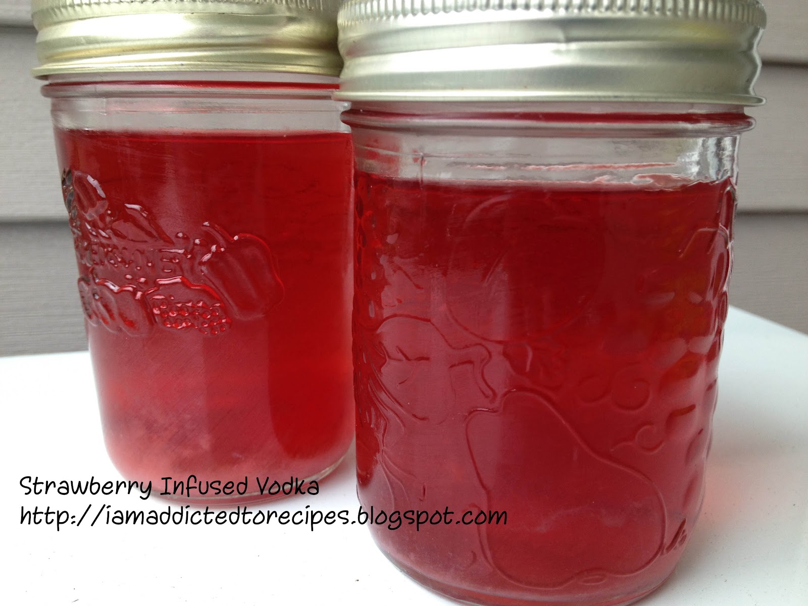 Addicted to Recipes Strawberry Infused Vodka