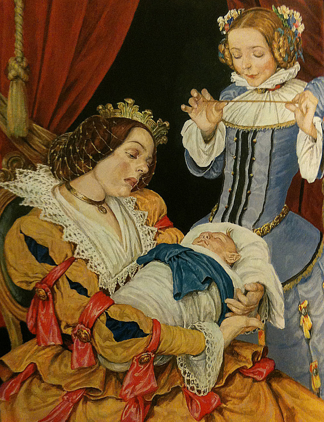 Сказочные Иллюстрации: Денис Гордеев - Рике с хохолком*