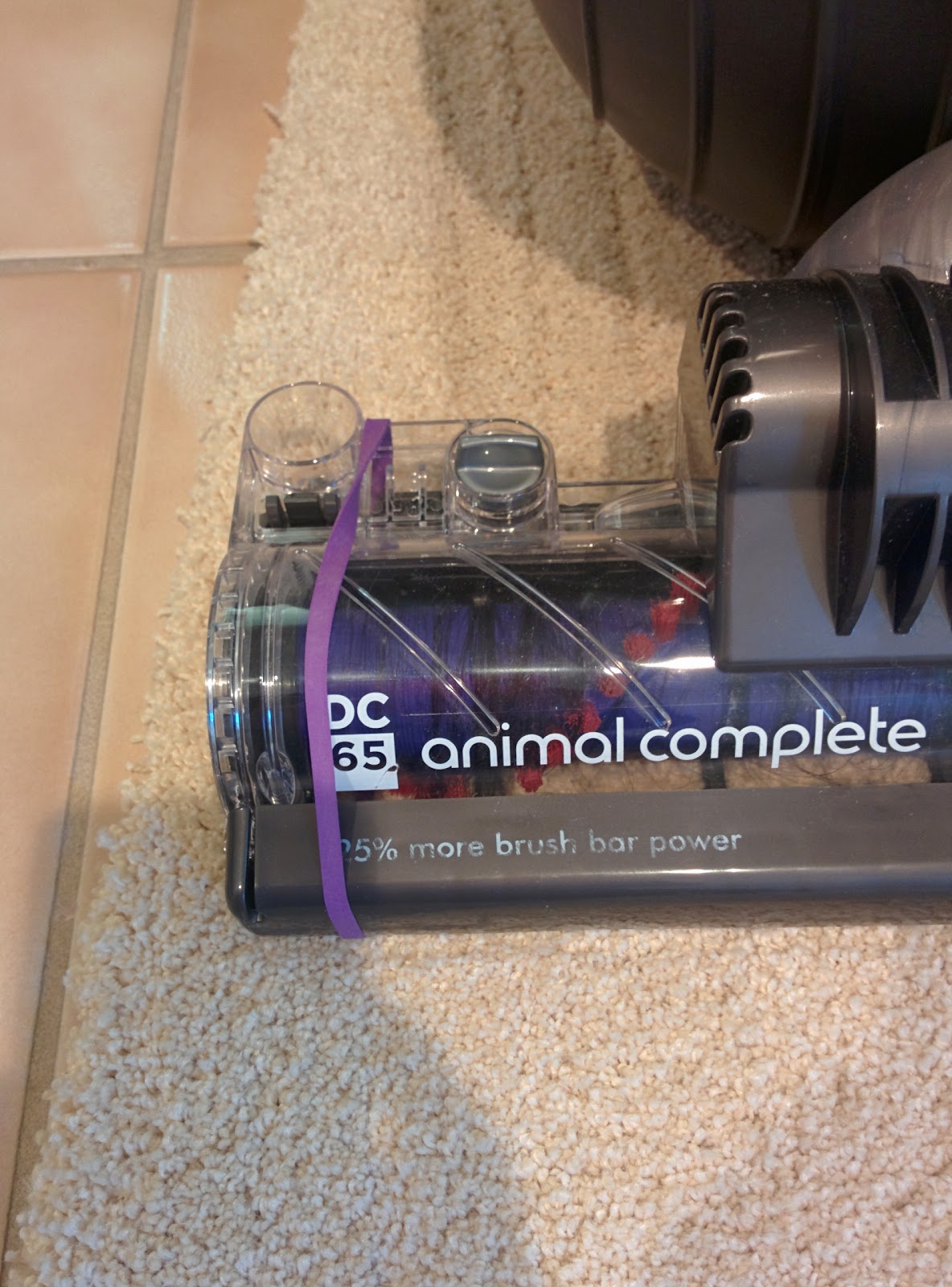 . Ray's Corner Simple Hack for Dyson DC65 on Thick Carpet