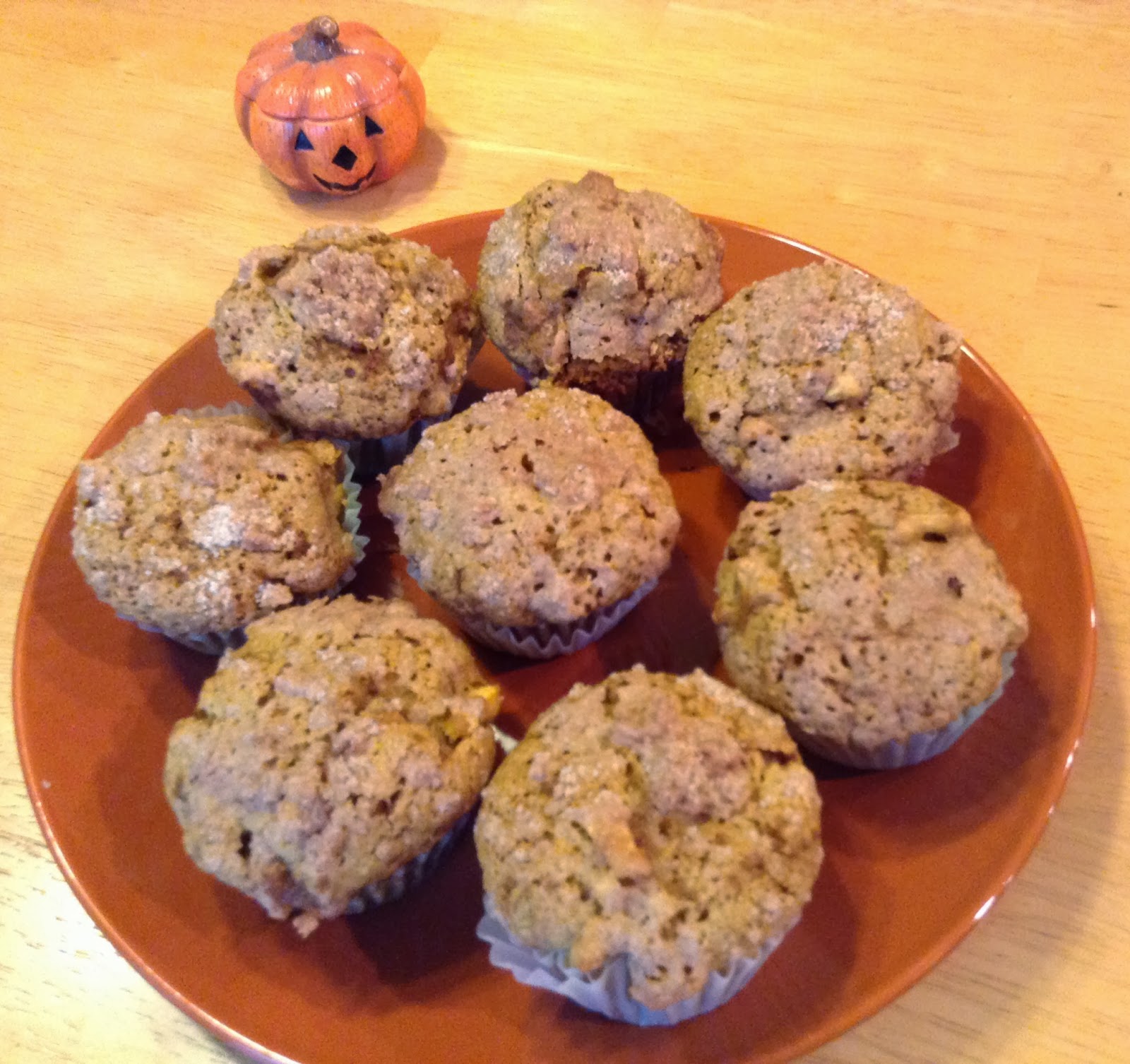 Laura's Baking Talent Pumpkin Apple Muffins