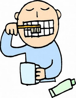 Brushing Teeth Cartoon