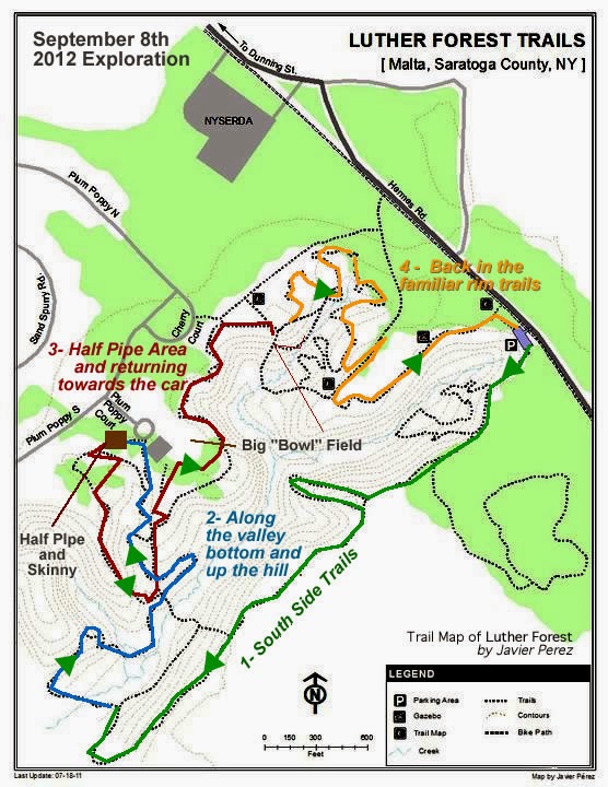 Mountain Biking and Hiking Pics Rich Coffey Luther Forest Hilly