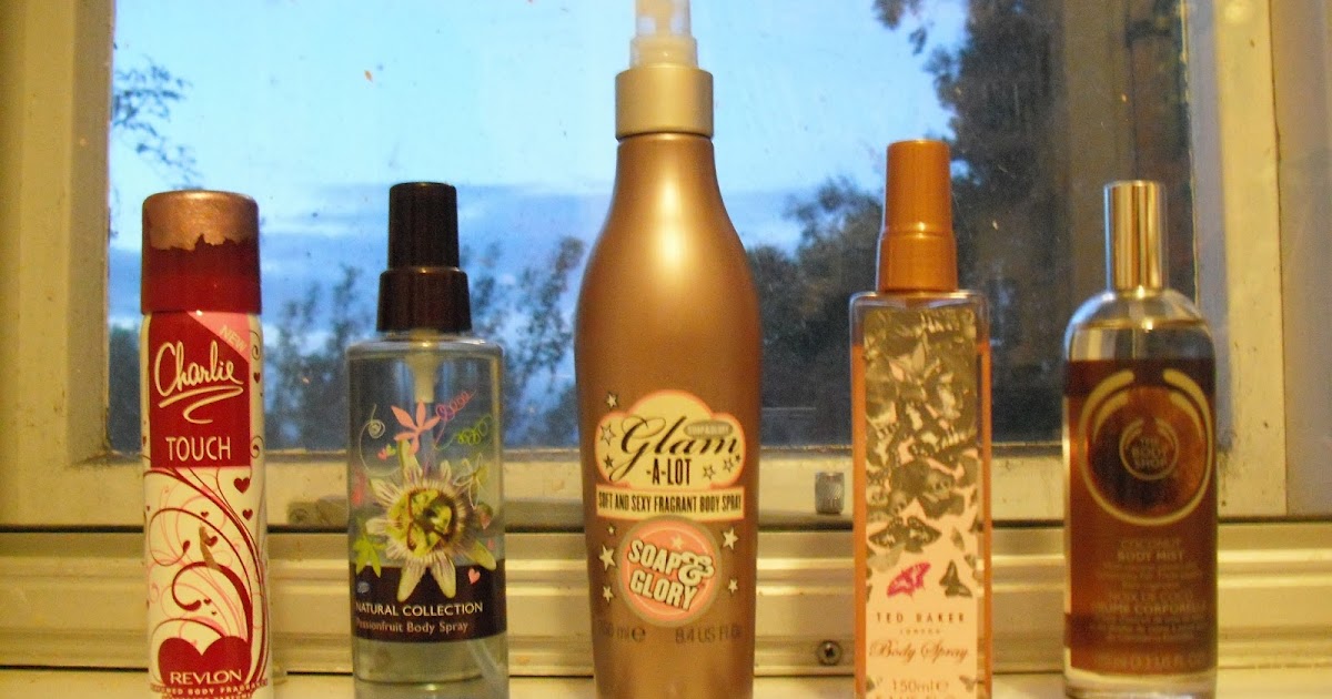 My fabulous fashion My Top 5 Body Sprays