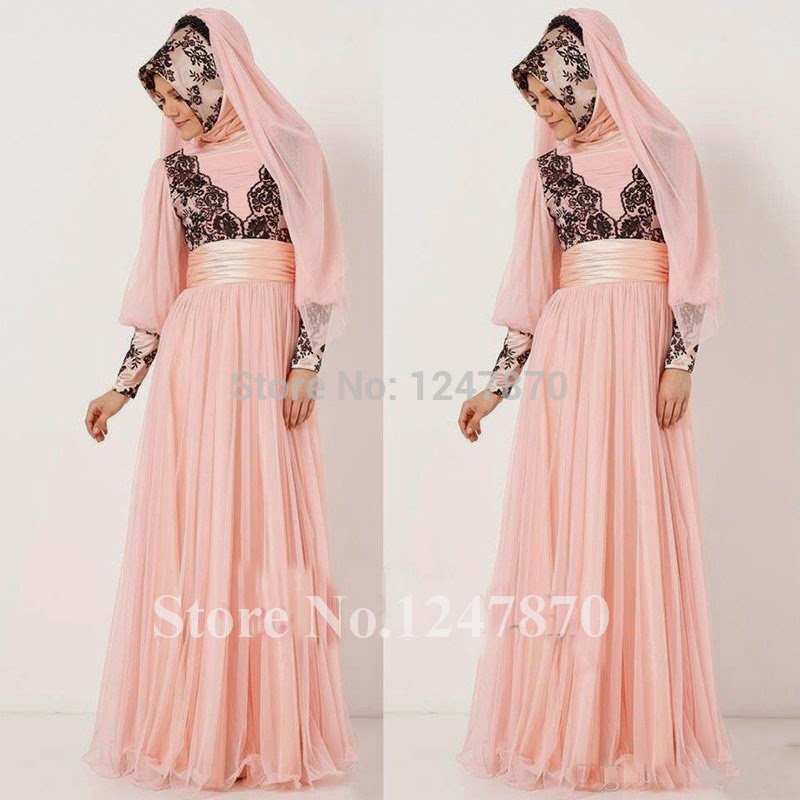 Hijab Style Robe Soiree Femme Voilee 2015 La Musulmane