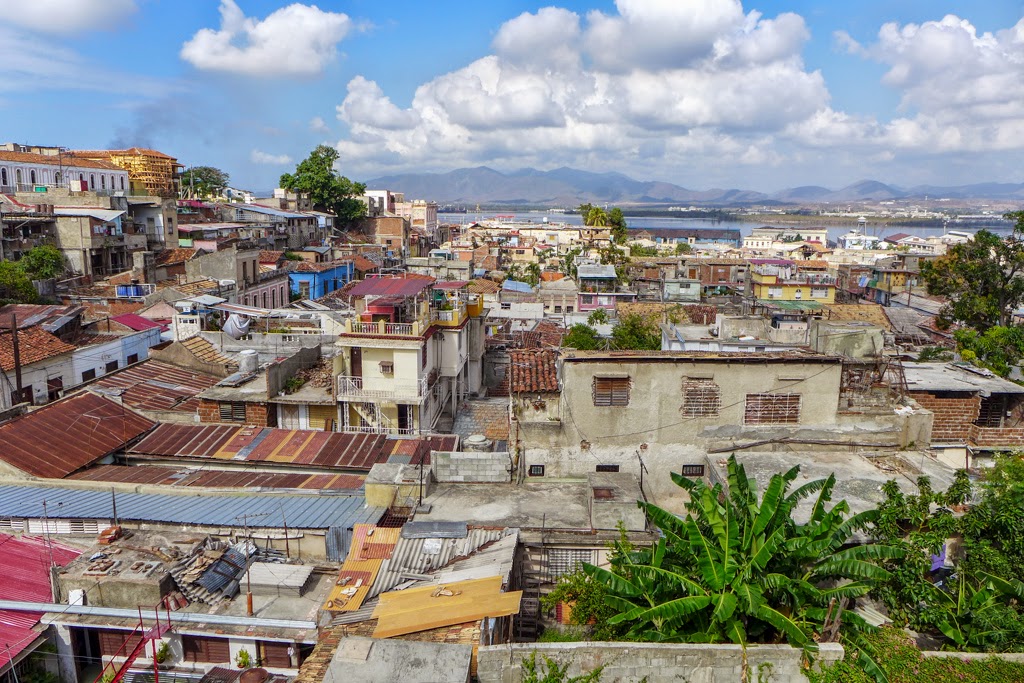 Santiago de Cuba roof tops