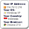 Cara Memasang Widget Pelacak IP Adress Di Blog Cara Memasang Widget Pelacak IP Adress Di Blog