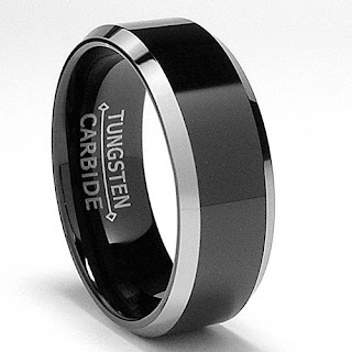 Tungsten wedding ring