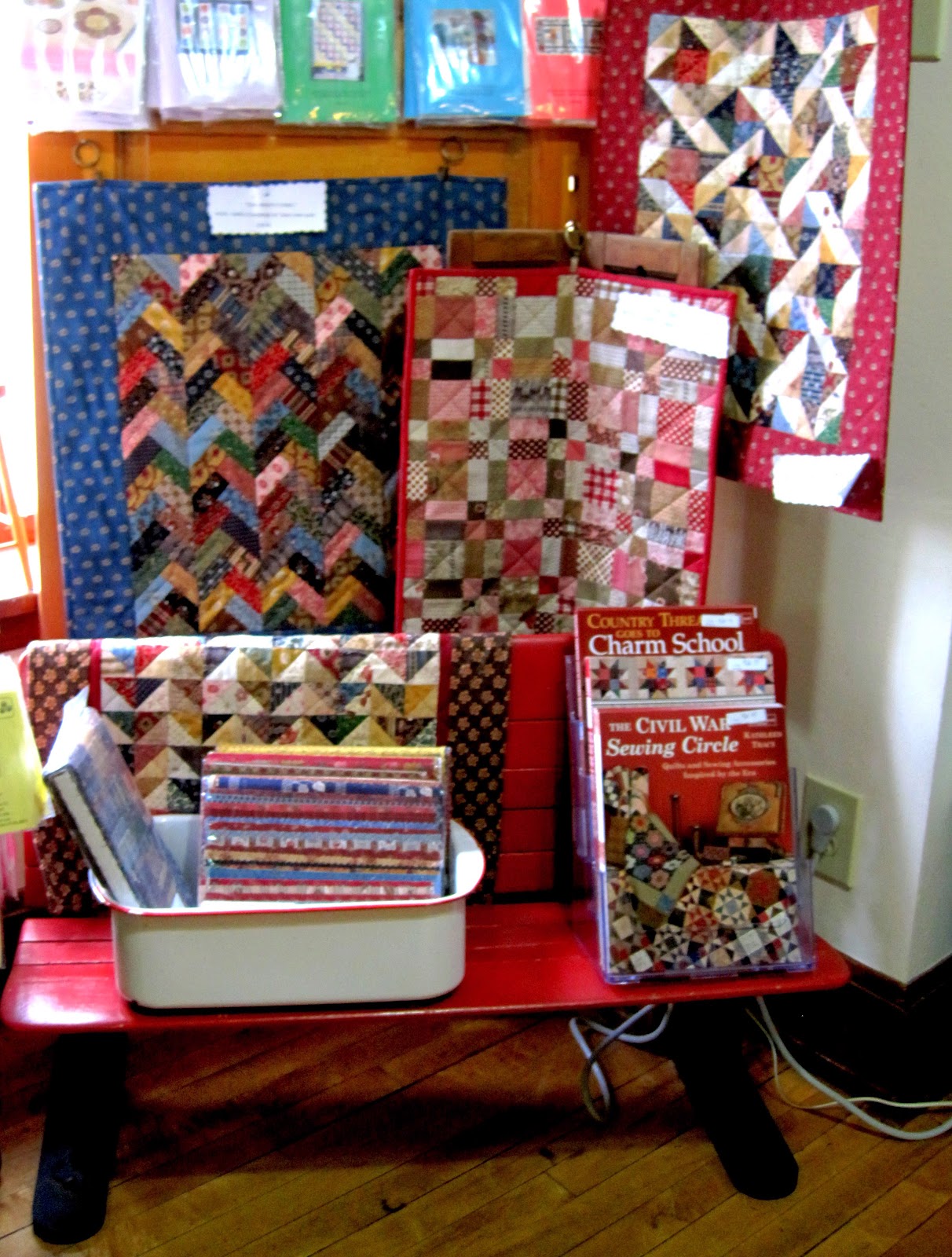 A Sentimental Quilter Shopping in Wisconsin