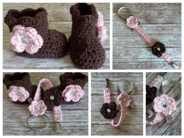 ... cute these crochet items are.They are perfect as Baby Shower gifts