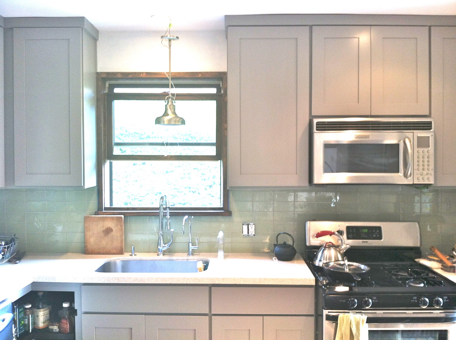 Rosa beltran design: diy painted tile backsplash