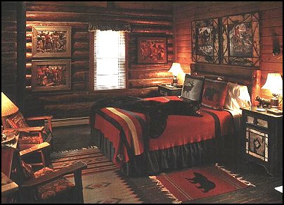 bedroom+decorating+ideas-lodge+theme+rustic+wilderness+theme+bedrooms 