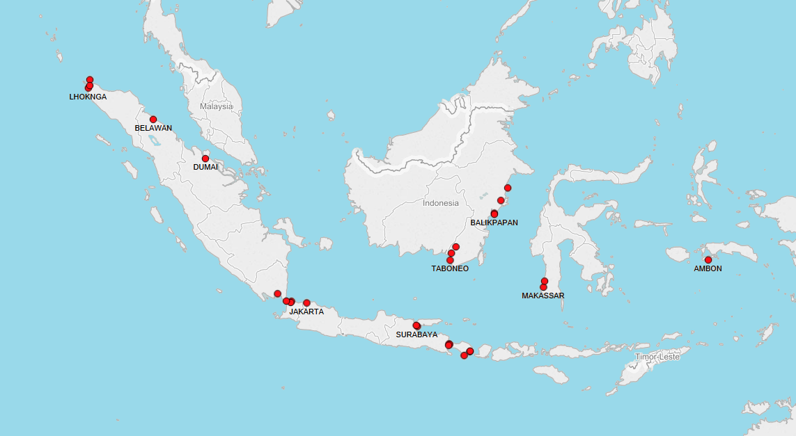 PORTS IN INDONESIA