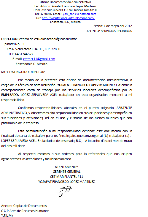 guia didactica documentacion administrativa estructura de formato de cartas