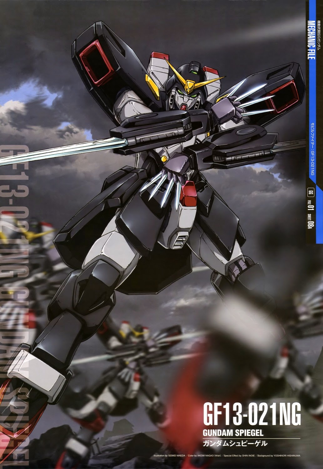 GUNDAM GUY Mobile Suit Gundam Mechanic File High Quality Image