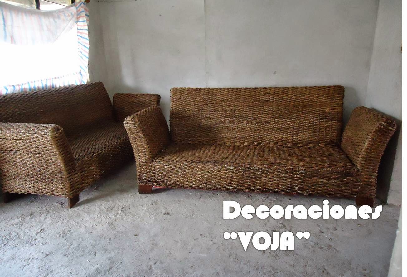 muebles tejidos en hoja de platano Ganzda muebles tejidos en madera