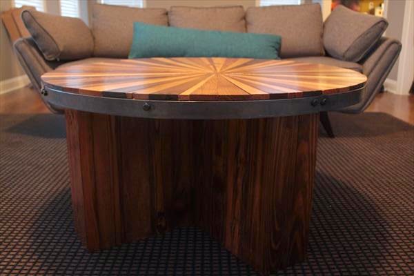 Mueblesdepalets.net: Mesa de salón de excelente diseño y acabado