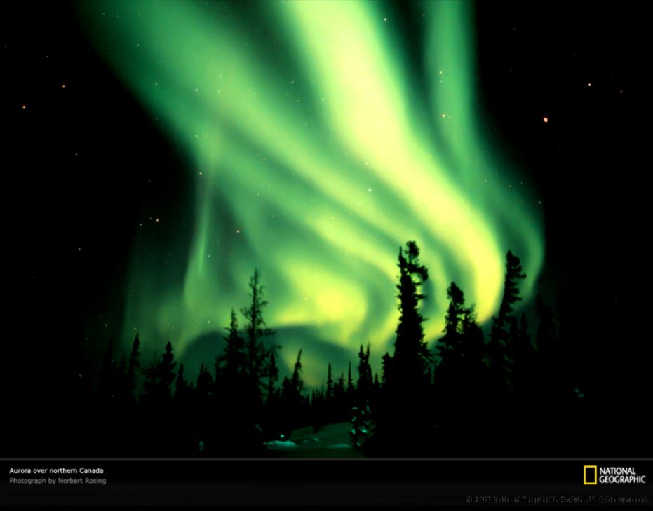 Aurora Borealis Northern Lights Canada Aurora Borealis Northern Lights Canada