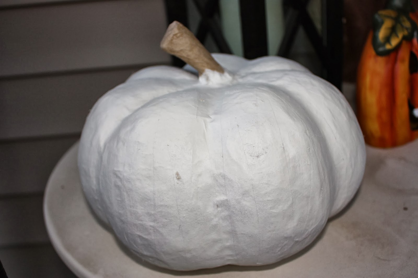 Pretty Little Things For Home & Life Paper Mache Pumpkin