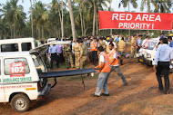 Mock drill at Airport