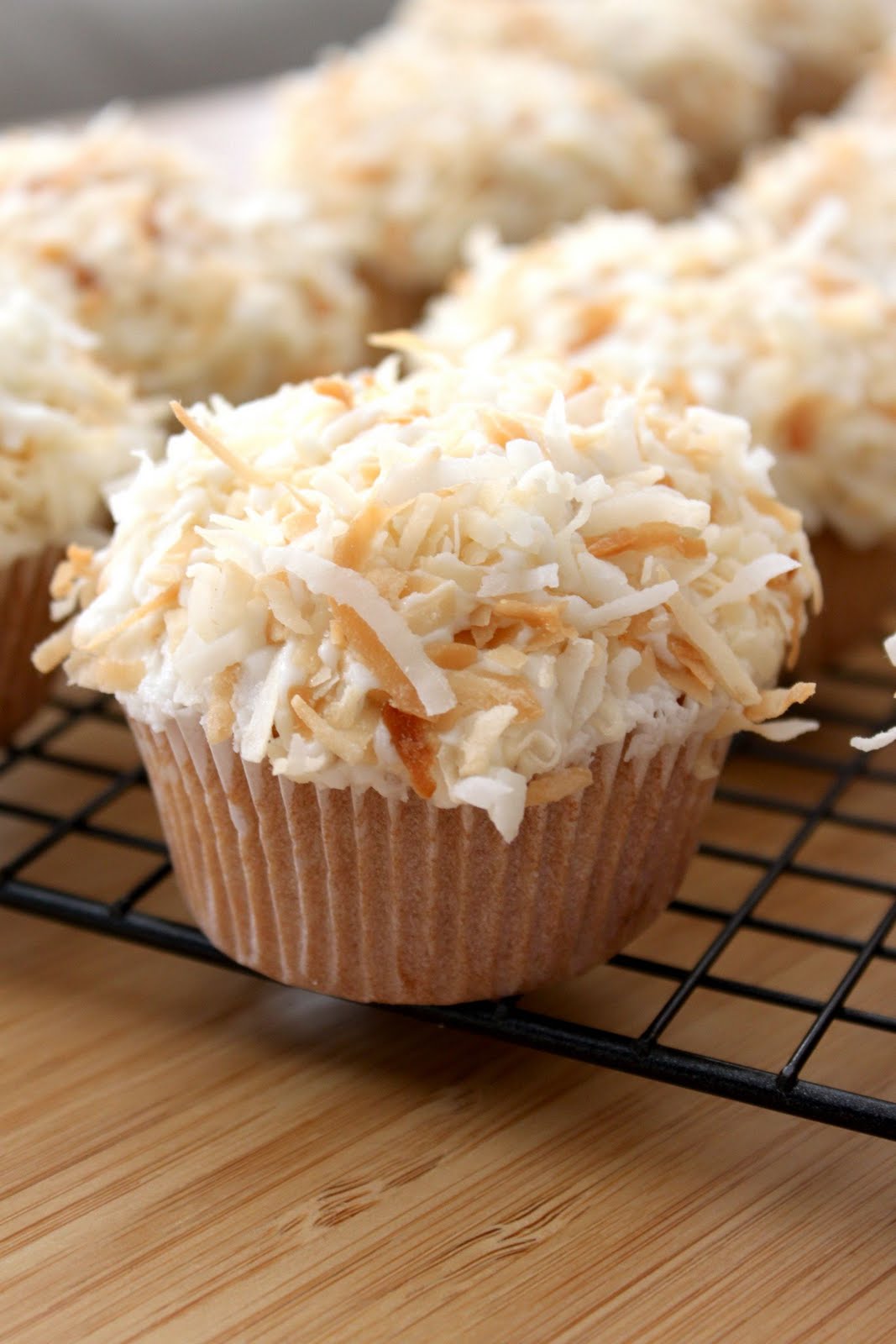 Baked Perfection Coconut Cupcakes with Coconut Frosting