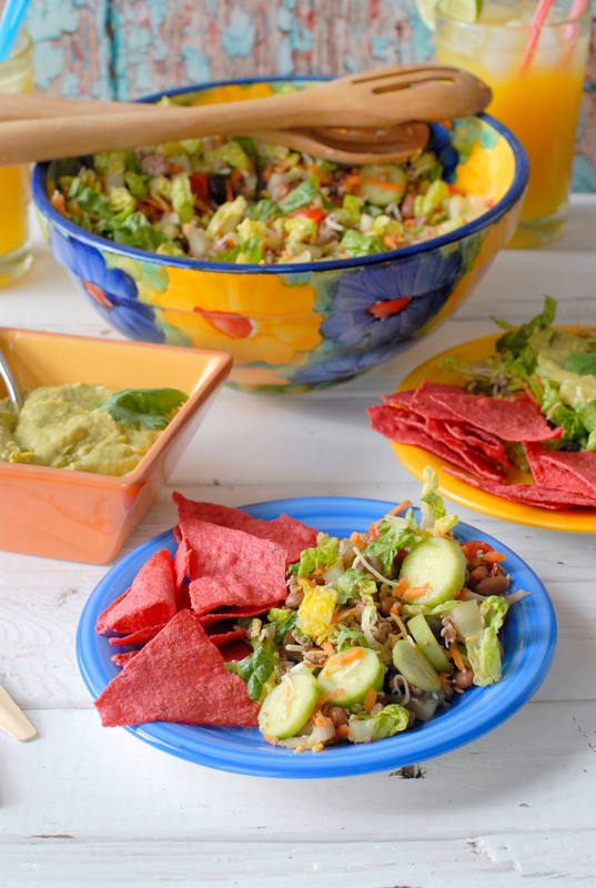 Sanddra's Secrets Salad Ole with AvocadoTequilaLime Dressing