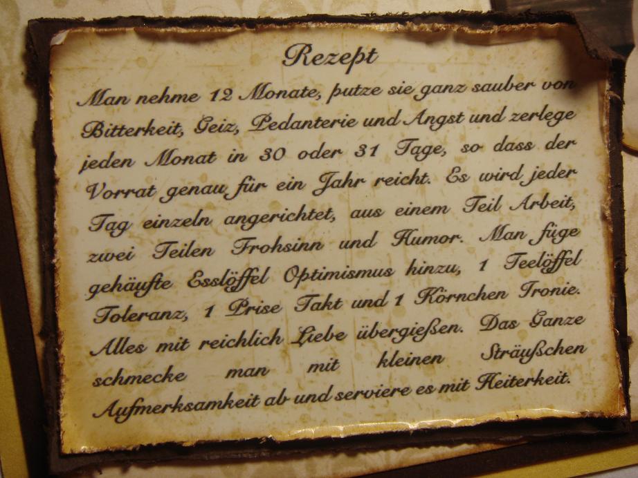 Simones KartenEcke Goldene Hochzeit / Golden Wedding Anniversary