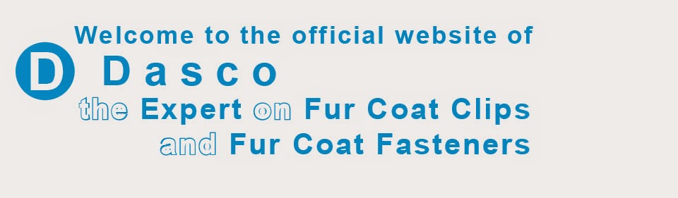 Dasco Fur Coat Fasteners (Clips) and Fur Coat Wire Hooks