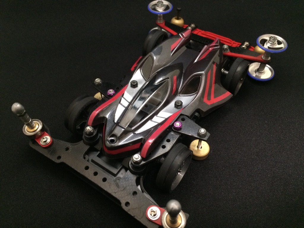 ミニ四駆 完成品 MSフレキカスタム phantomマンタレイMK-2