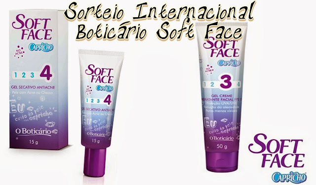 Sorteio O Boticário Soft Face