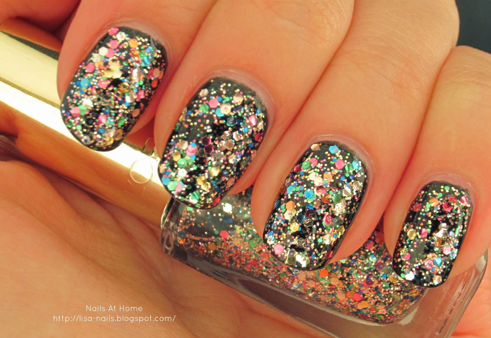 L'Oreal Sequin Explosion Nails At Home