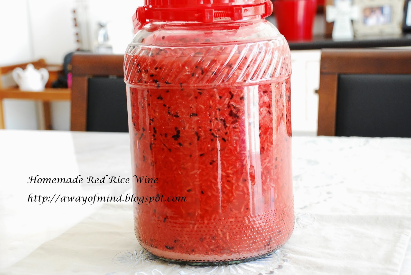 Awayofmind Bakery House Homemade Red Rice Wine 红糟米酒