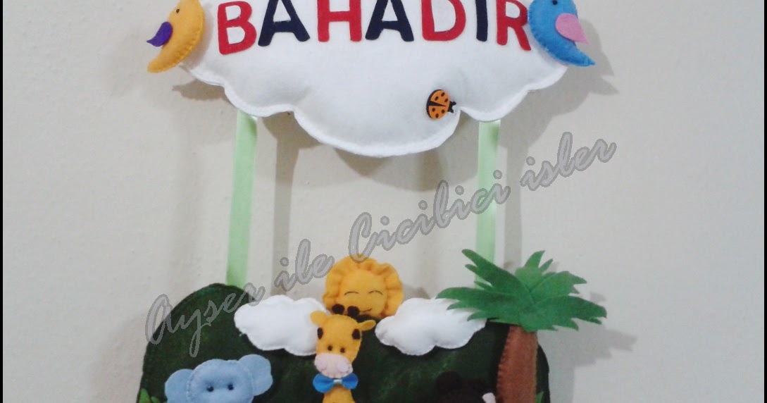 cicibici isler Bebek odası Kapı SüsüBahadır