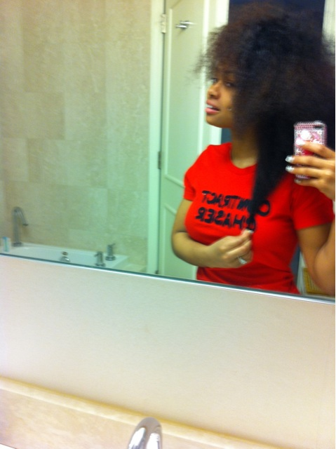Janee Dressed Me Fluffy Hair She Don T Care