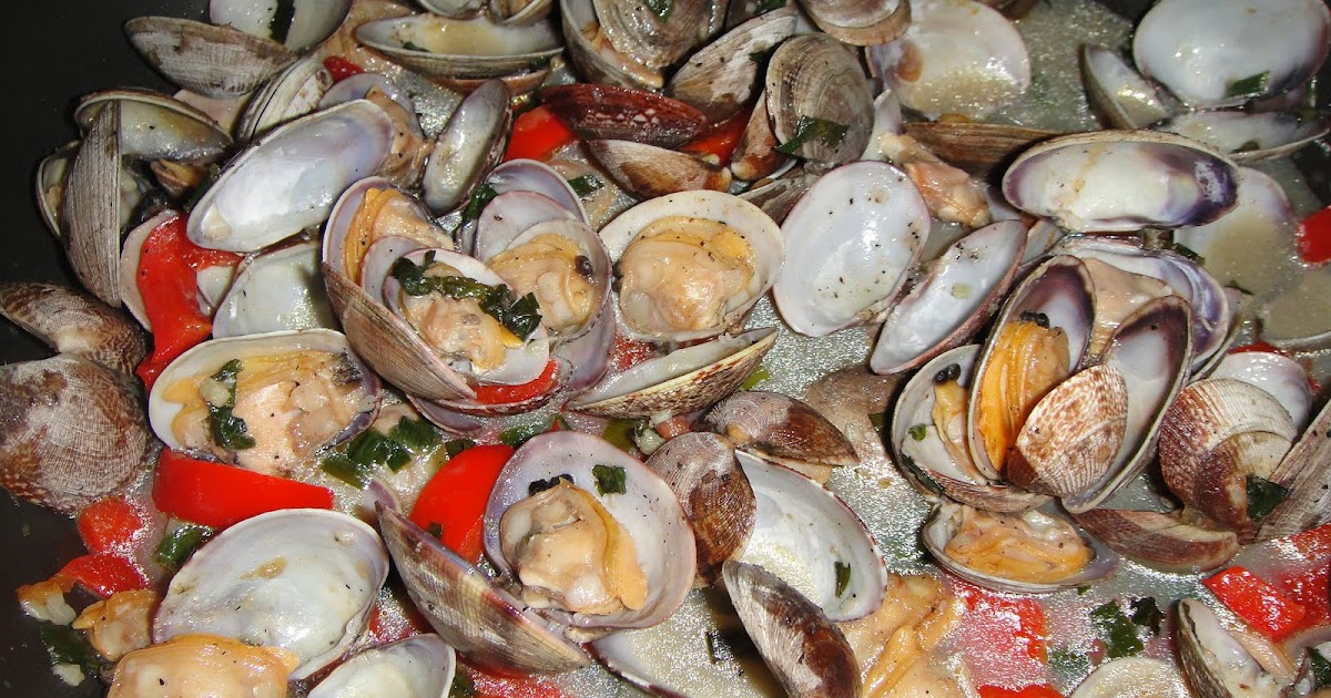Steamed Clams with Red Pepper Recipe Self Sagacity
