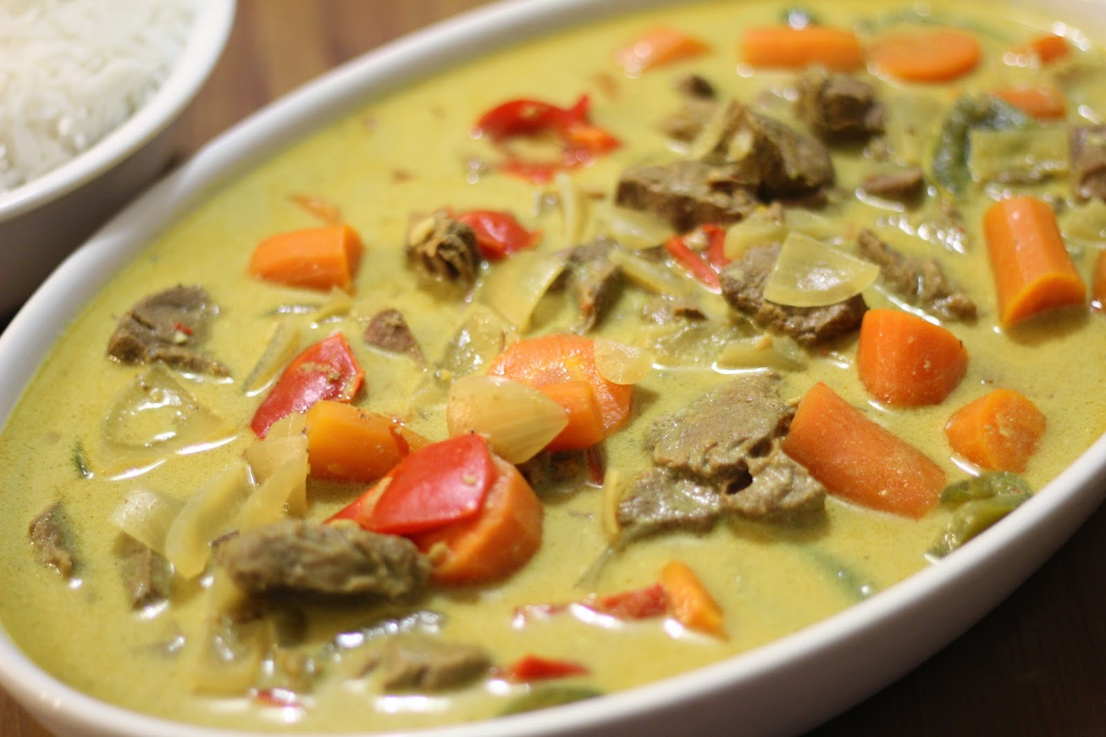 a dash of flavour Slow Cooked Thai Beef Coconut Curry