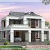 2000 sq.feet, 4 bedroom Kerala villa design