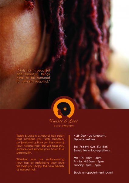 Ghana Rising Twists Locs Hair Salon