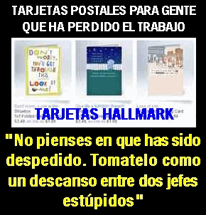 tarjetas trabajo despedido