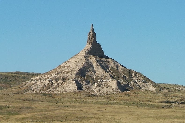 Chimney Rock: La gran chimenea de piedra en Nebraska - RUTA 33