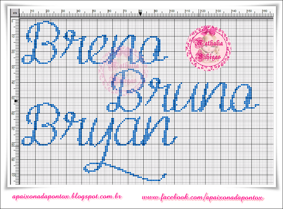 Bryan Em Ponto Cruz Apaixonada por Ponto Cruz: Nomes Masculinos MF Kind