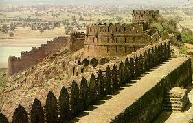 Wall of fort