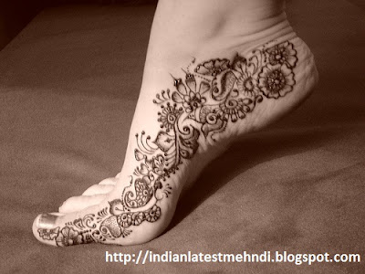 arabic mehndi designs 2013 for feet