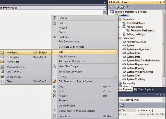visual studio winforms connection string on install visual studio winforms connection string on install